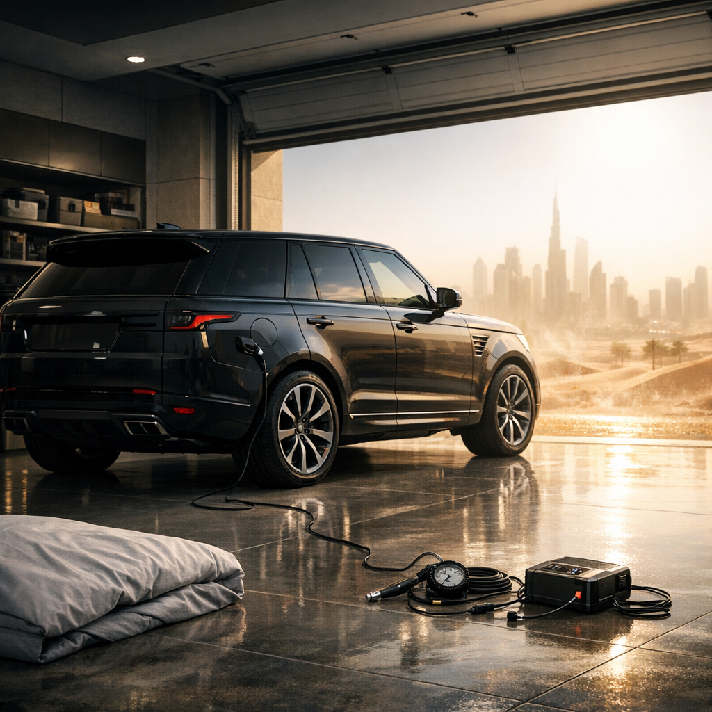 How to Store Your Range Rover in Dubai Heat: 17-Step Summer Storage Checklist