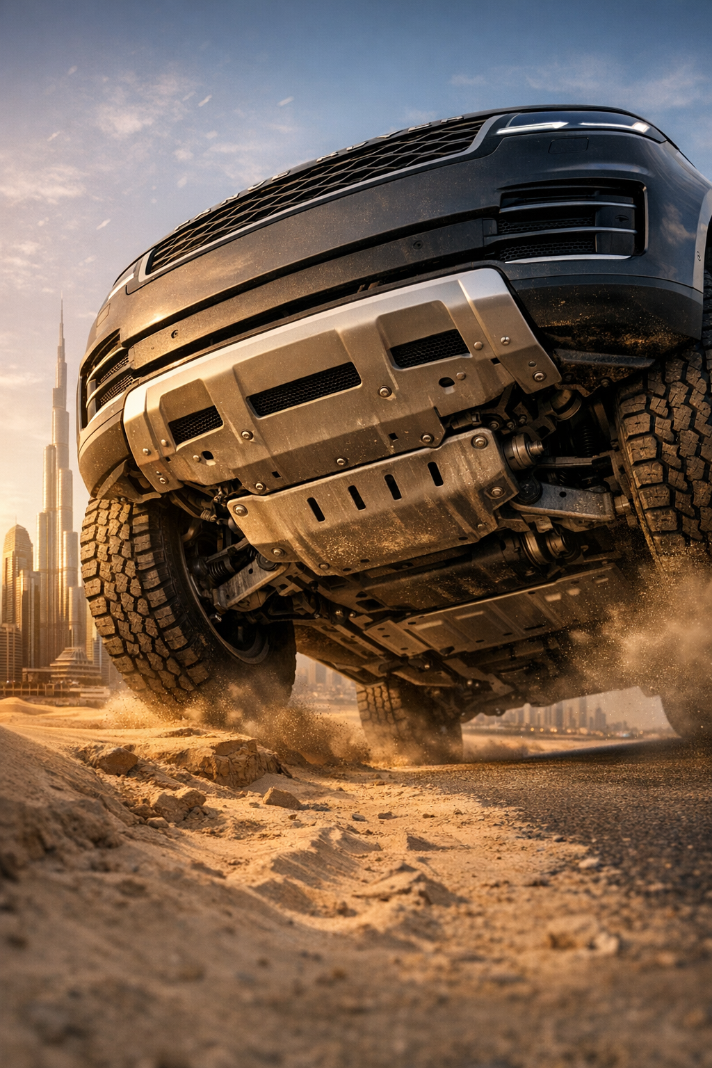 Range Rover Underbody Protection in Dubai: Sump Guards, Skid Plates & Radiator Screens for UAE Driving