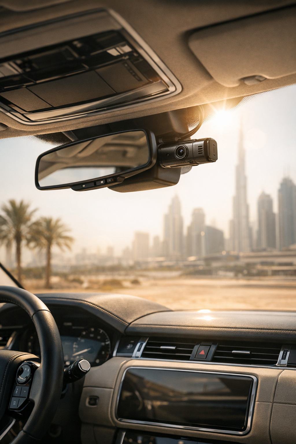 Best Dash Cam for Range Rover in Dubai: Heat-Rated Picks, Mounting Guide & Warranty-Safe Wiring (UAE 2026)