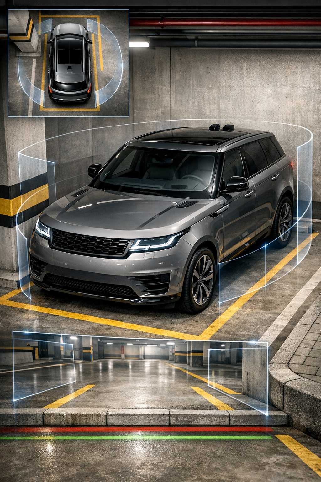 How to Use Your Range Rover’s 360° Cameras to Park in Dubai – ClearSight, Surround View & Kerb Protection Tips
