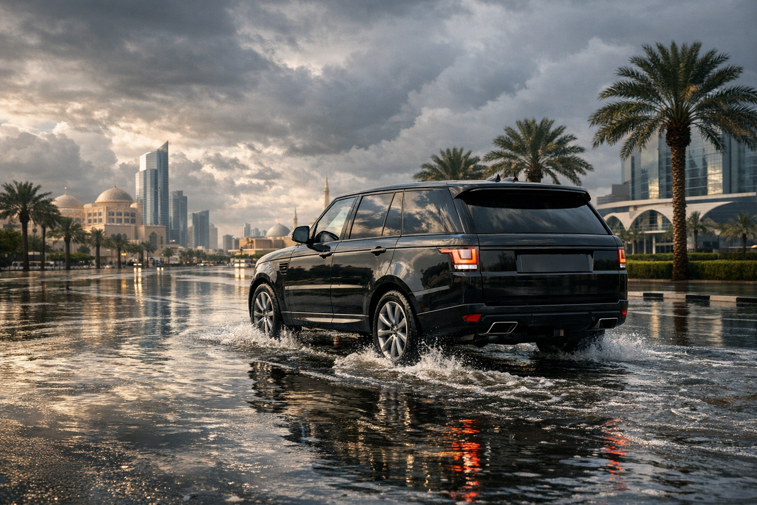 Range Rover Wading Depth in UAE Floods: Safe Crossing Guide & Post-Flood Care