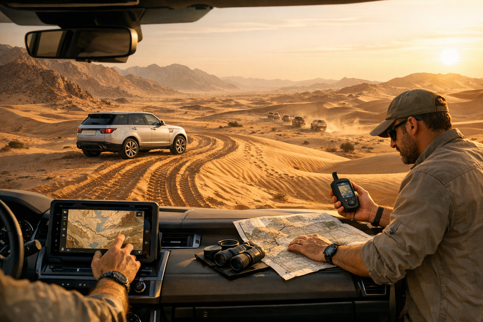 UAE Off-Road Navigation Guide: Offline Maps, GPX Waypoints & Route Planning for Range Rover Drivers