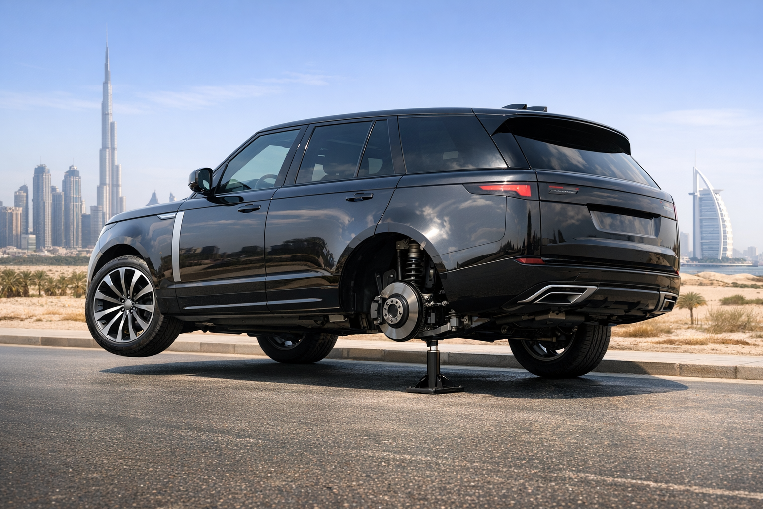 Range Rover Jack Mode & Jacking Points: Complete Guide for Dubai Owners (2025)