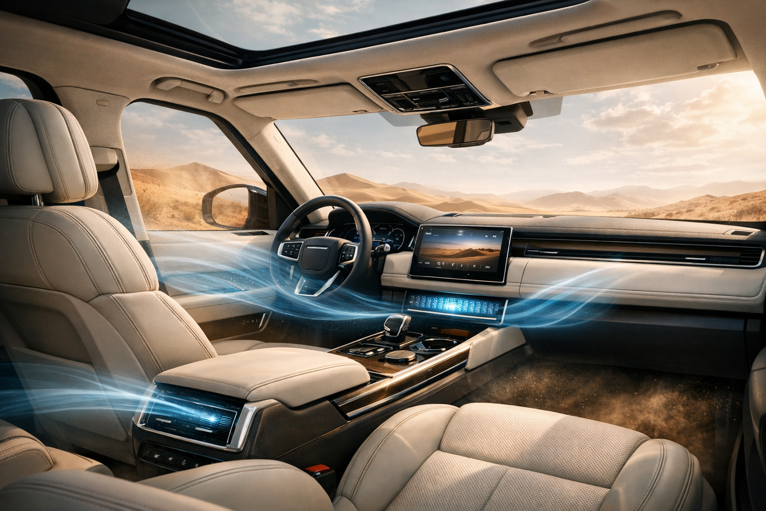 Range Rover Cabin Air Purification Pro: Best Settings, Filters & Maintenance for Dubai’s Desert Dust