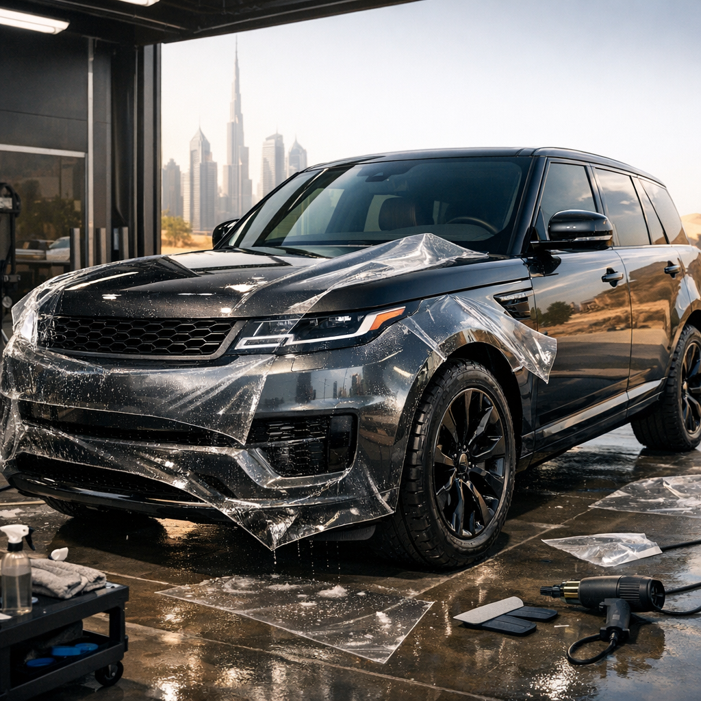 Range Rover PPF in Dubai: Priority Panels to Protect First in UAE Conditions
